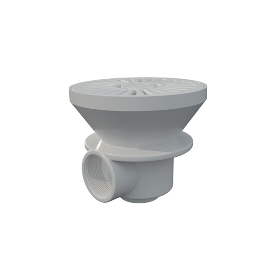 AstralPool Bodemdrain beton 180mm wit Astralpool