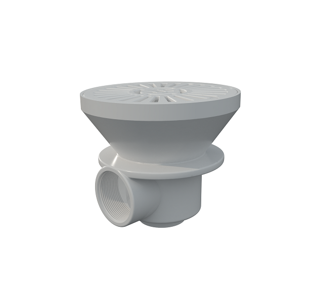 AstralPool Bodemdrain beton 180mm wit Astralpool afbeelding