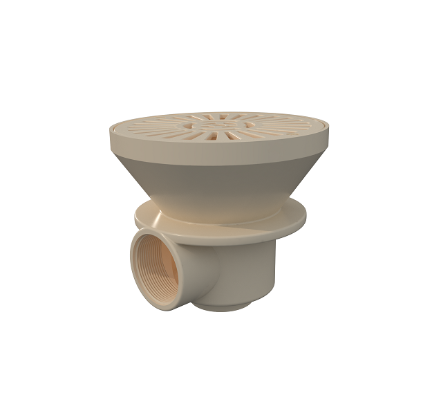 AstralPool Bodemdrain beton 180mm beige AstralPool afbeelding