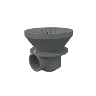 Bodemdrain beton 180mm grijs Astralpool