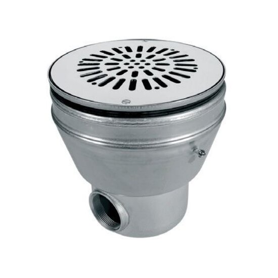 AstralPool Bodemdrain rond RVS 316 2" - folie Astralpool