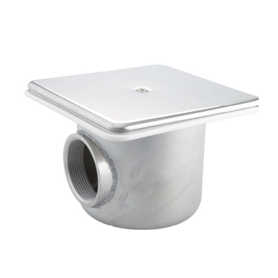 AstralPool Bodemdrain vierkant RVS 316 2" - beton Astralpool
