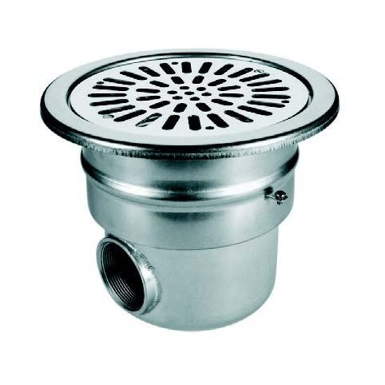 AstralPool Bodemdrain rond RVS316 2" - beton Astralpool