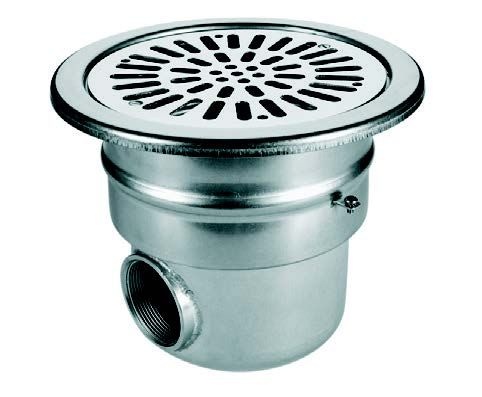 AstralPool Bodemdrain rond RVS316 2" - beton Astralpool afbeelding