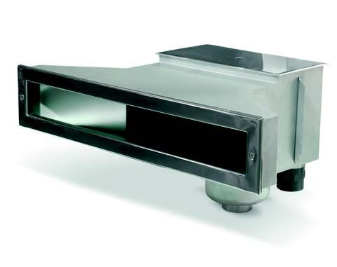 AstralPool Slim skimmer RVS316 500mm Astralpool afbeelding