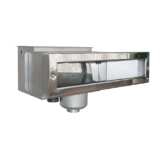 AstralPool RVS 316 SLIM skimmer 650mm Astralpool