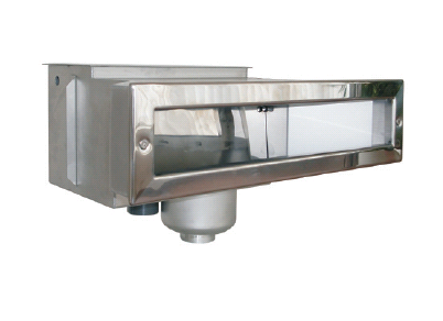 AstralPool RVS 316 SLIM skimmer 650mm Astralpool afbeelding