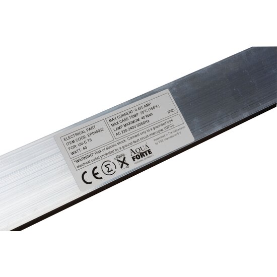 AquaForte Ballast voor Midi Power 40 watt AquaForte