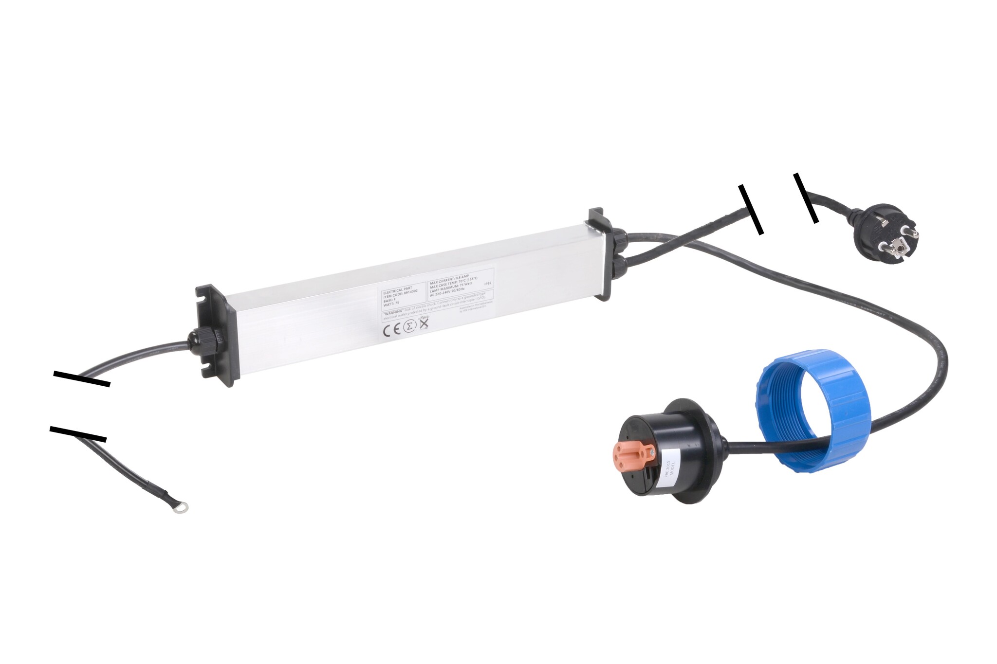 Blue Lagoon Tech 75 watt Elektrisch gedeelte Blue Lagoon afbeelding
