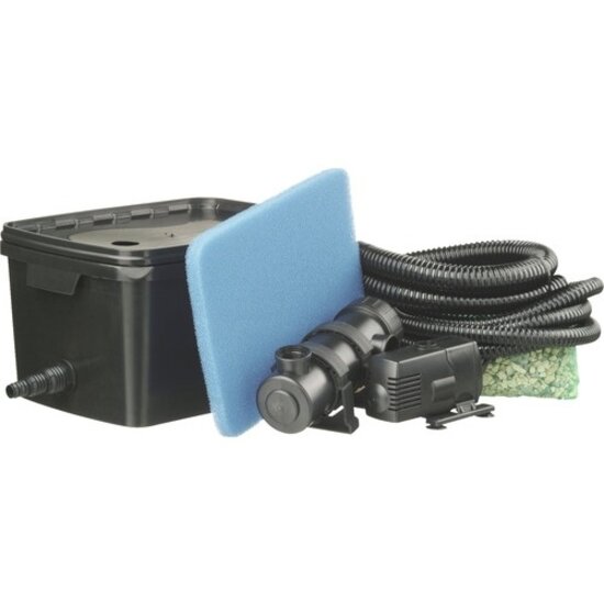 Ubbink FiltraPure oeverfilter Plus set 2000 incl. Xtra 600 vijverpomp en UVC 5W Ubbink