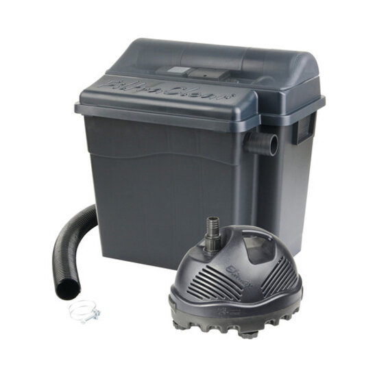 Ubbink FiltraClear 8000 Plus set 3-kamer filter incl. UVC 9W en Elimax vijverpomp 2000 Ubbink