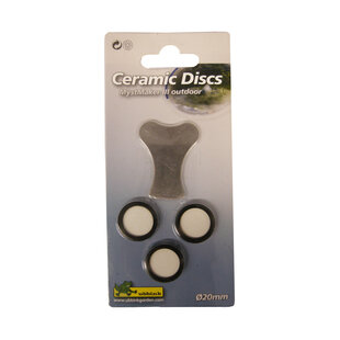 Ceramic disc 20mm set à 3 stuks voor MystMaker III outdoor