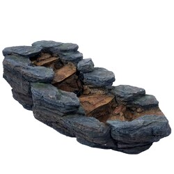 Cazorla bocht links - waterval - beekloop - 29 x 74 x 34cm Ubbink