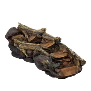 Revetón bocht rechts - waterval - beekloop - 21 x 74 x 36cm Ubbink