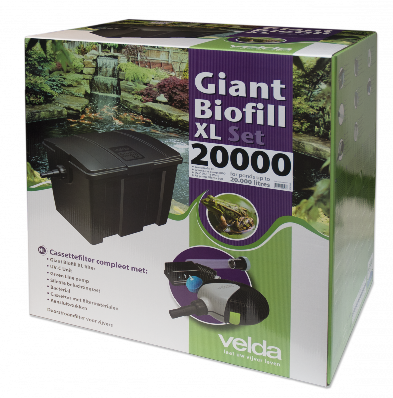 Velda (vt) Giant Biofill XL Set 20.000 Velda afbeelding