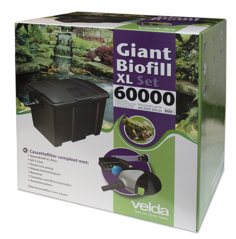 Velda (vt) Giant Biofill XL Set 60.000 Velda afbeelding