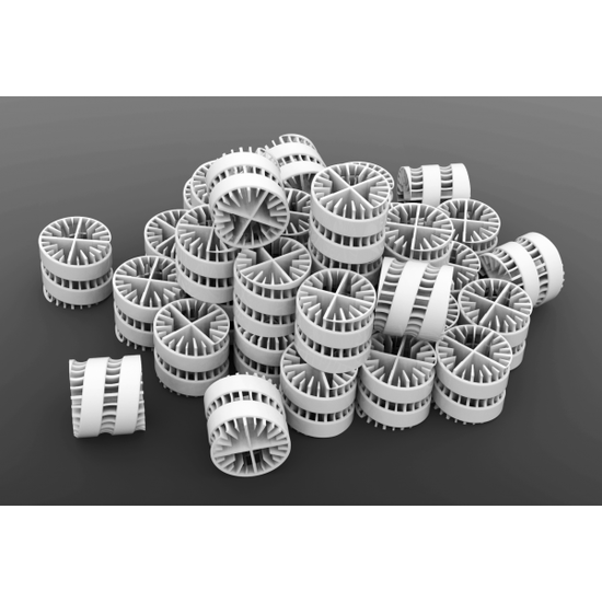 AquaForte Biocarrier Helix Plus zak 100ltr AquaForte