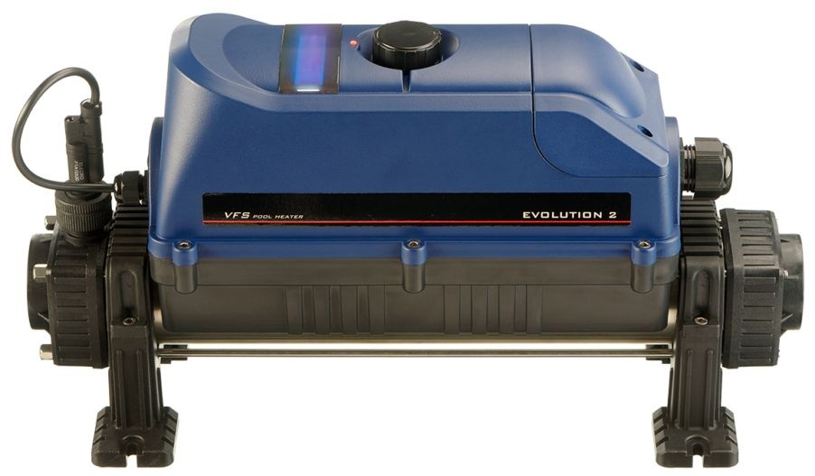 AquaForte Elecro heater digitaal Titanium 2kW 230V AquaForte afbeelding