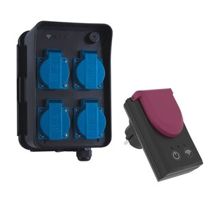 AquaForte Smart Timer 4 stopcontact