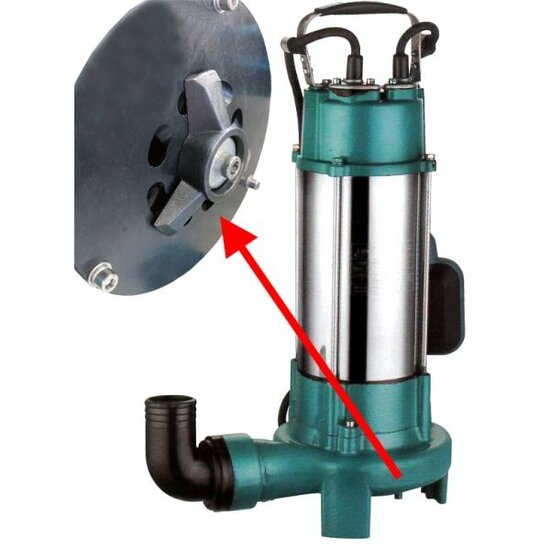 AquaForte Versnijdende dompelpomp met drijfvlotter AquaForte