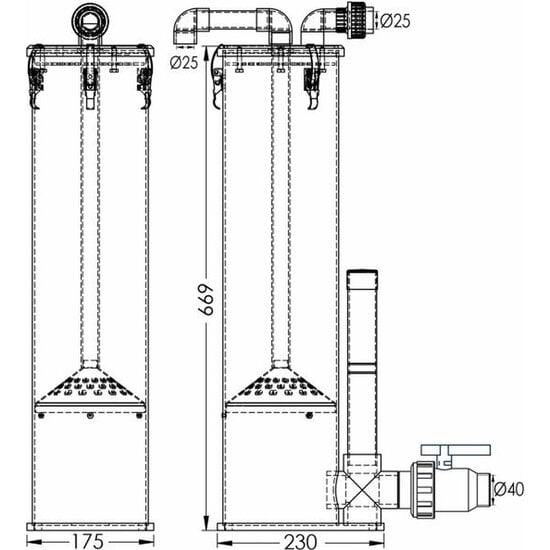 AquaForte Tornado III Eiwitafschuimer - AquaForte