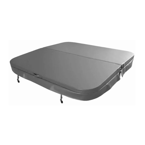 W'eau W'eau spa cover 230 x 230cm radius 18cm