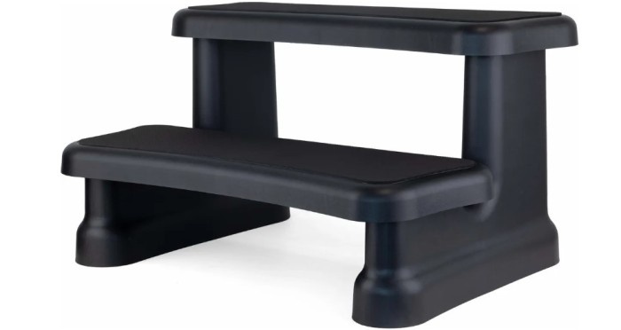 W'eau W'eau spa trap antislip - Zwart afbeelding