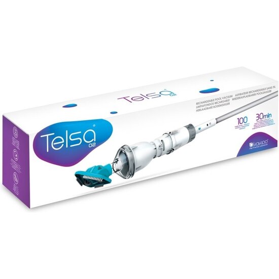 W'eau Telsa 2 oplaadbare spa en zwembadreiniger - Kokido