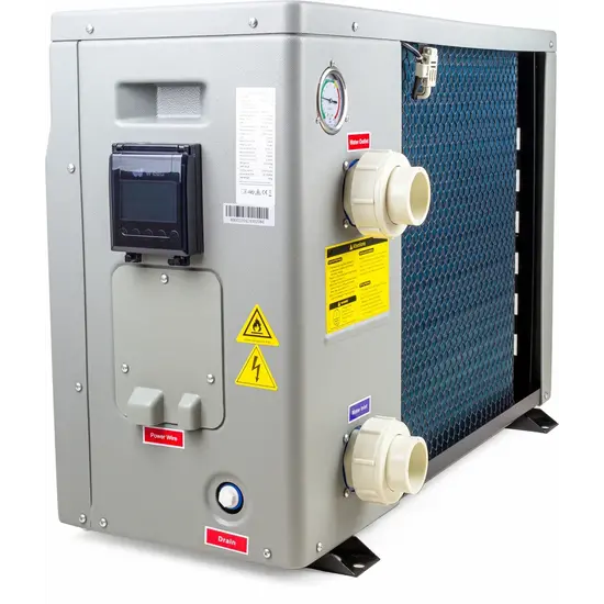 W'eau Full Inverter zwembad warmtepomp - 5,5 kW + Gratis beschermhoes & Heater Cleaner