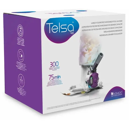 W'eau Telsa 40 elektrische zwembadstofzuiger - Kokido