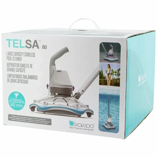 W'eau Telsa 80 elektrische zwembadstofzuiger