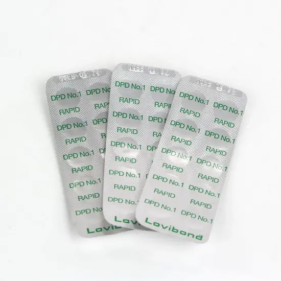 W'eau DPD 1 tabletten voor manuele tester - 100 stuks
