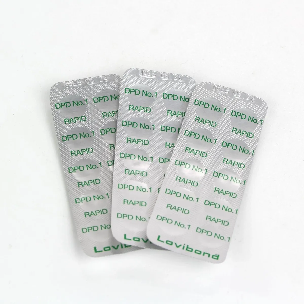 W'eau DPD 1 tabletten voor manuele tester - 100 stuks afbeelding