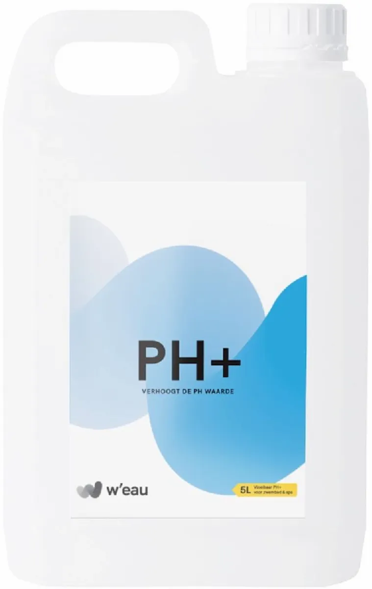 W'eau W'eau vloeibare pH plus - 5 liter afbeelding