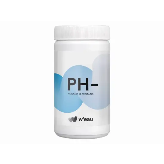 W'eau pH minus poeder (1,5kg) - W'eau