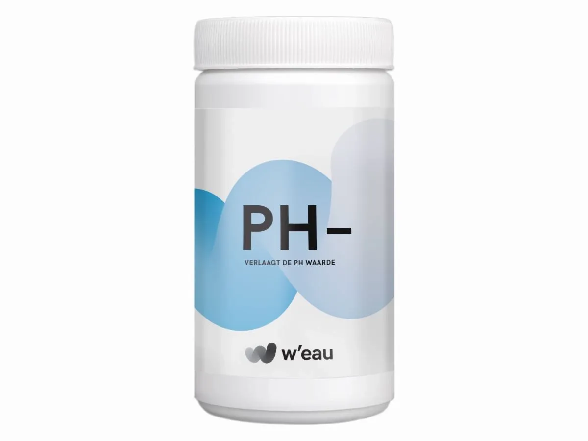 W'eau W'eau pH minus poeder - 1,5 kg afbeelding