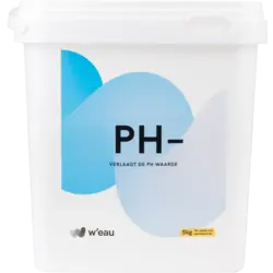 W'eau pH minus poeder - 5 kg