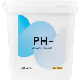 W'eau pH minus poeder - 5 kg