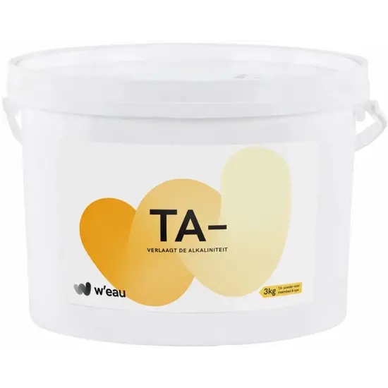 W'eau TA- Alkaliteit (3kg) - W'eau