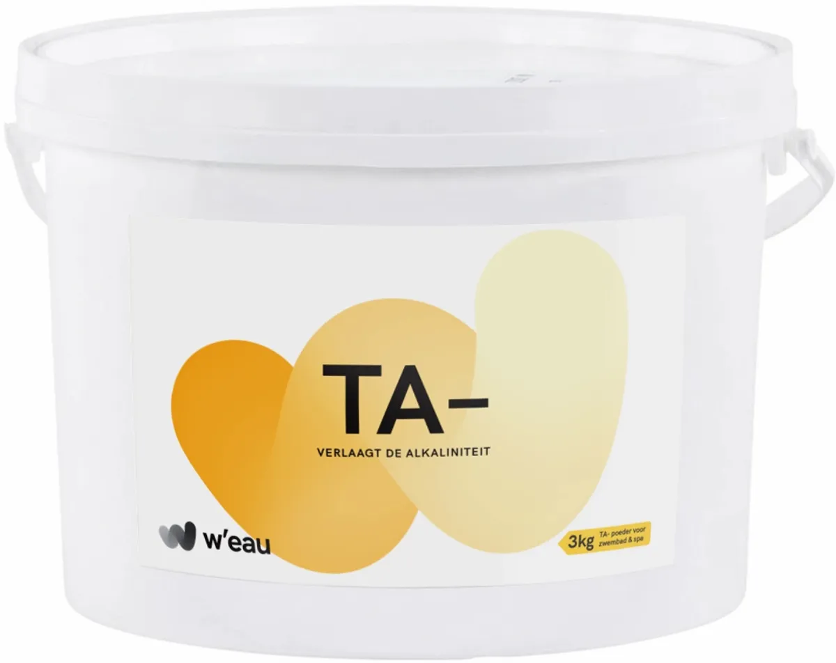W'eau W'eau TA- Alkaliteit 3 kg afbeelding