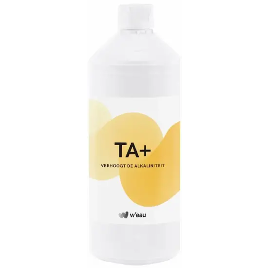 W'eau W'eau TA+ Alkaliteit - 1 liter