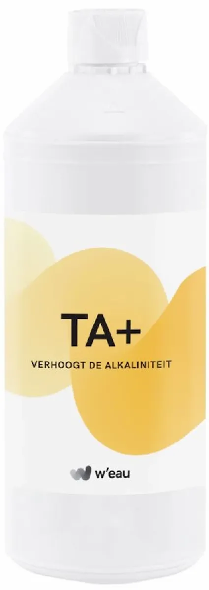 W'eau W'eau TA+ Alkaliteit - 1 liter afbeelding