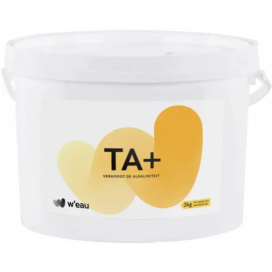 W'eau TA+ Alkaliteit (3kg) - W'eau