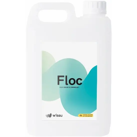 W'eau Vloeibaar vlokmiddel 5L - W'eau