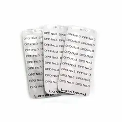 DPD 3 tabletten voor fototester  - 100 stuks (o.a. Poollab en Scuba 2) - W'eau