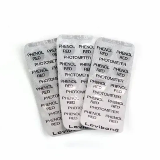 W'eau Phenol Red tabletten voor fototester - 100 stuks (o.a. Poollab en Scuba 2) - W'eau