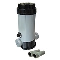 W'eau 4Kg / 9Lb In-Line Chlorine Feeder + Connectors