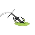 W'eau Dipper Max automatische zwembadreiniger met zuigslang