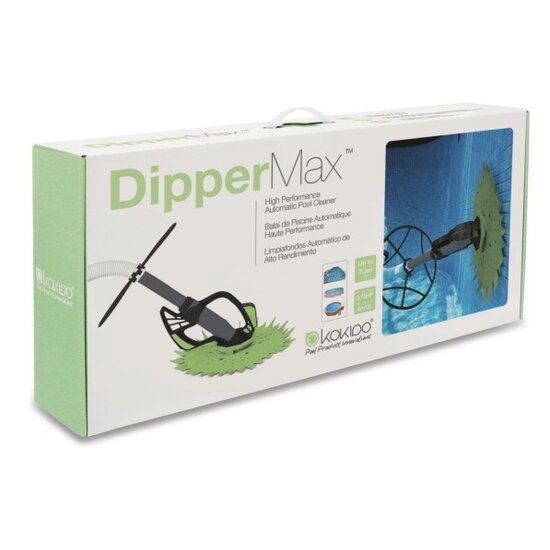 W'eau Dipper Max automatische zwembadreiniger met zuigslang