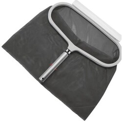 Premium schepnet met wisser (Zwart/zilver) - Kokido